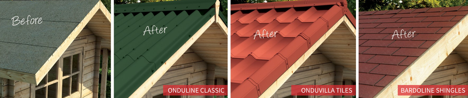 Onduline lightweight roofing 